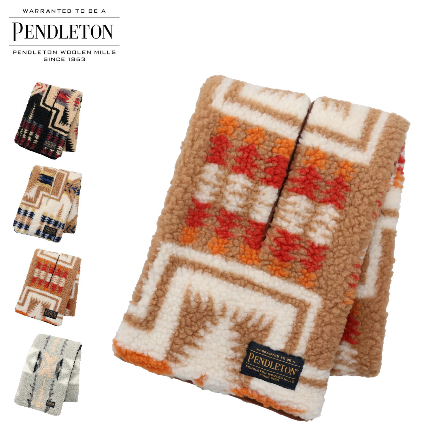 【最大1000円OFFクーポン発行中 11/27 09:59まで！】 ペンドルトン PENDLETON マフラー ボアマフラー ..