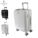 ランバンオンブルー LANVIN en Bleu スーツケース キャリーケース キャリーバッグ ヴィラージュファスナー メンズ レディース Sサイズ 機内持ち込み 軽量 36L TSAロック搭載 フロントオープン ブラック ホワイト 595315