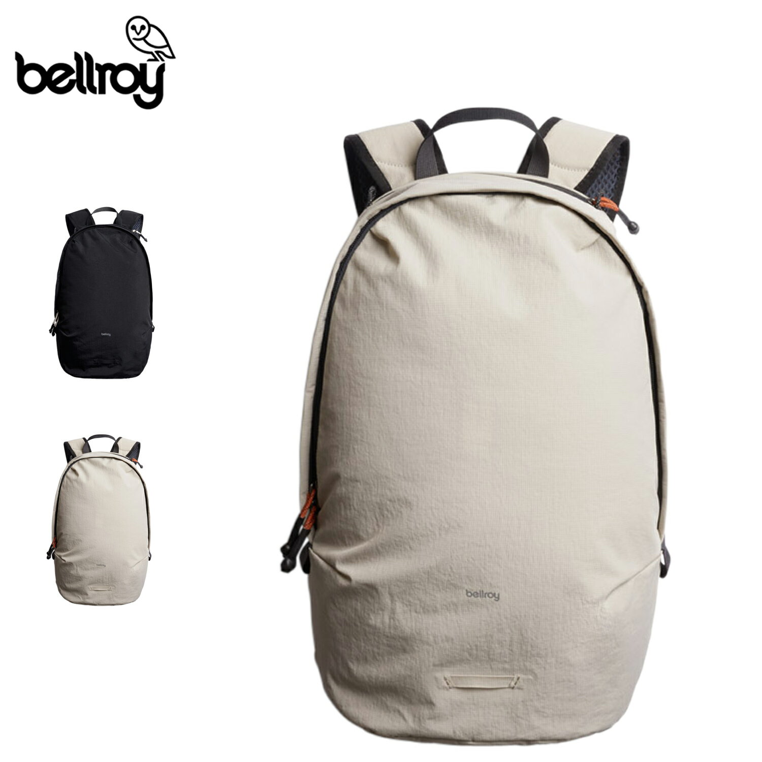 ベルロイ Bellroy バッグ リュック バッグパック ライト デイパック メンズ レディース 20L 軽量 耐水 LITE DAYPACK ブラック ベージュ 黒
