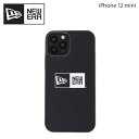 ニューエラ NEW ERA iphone 12 mini ケース スマホケース 携帯 アイフォン メンズ レディース HYBRID BACK CASE ブラック...