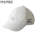 MAMBO マンボ キャップ 帽子 レディース 刺繍 ホワイト 22110735-09-00