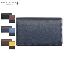 マッキントッシュロンドン MACKINTOSH LONDON 名刺入れ カードケース ID 定期入れ ムース メンズ 本革 MOUSSE ブラック ネイビー ブ...