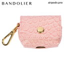 BANDOLIER バンドリヤー AirPods Proケース カバー エアーポッズ プロ ポーチ エアーポッズ プロ ポーチ クロック ピンク メンズ レディ...