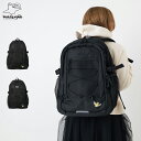 マークゴンザレス Mark Gonzales リュック バッグ バックパック メンズ レディース 30L 大容量 A4 B4 軽量 ブラック 黒 2H9-64191
