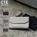 CIE シー ミニ財布 カードケース キーホルダー メンズ レディース 牛革 本革 FOLK CARD CASE ブラック グレー ブルー 黒 032260