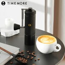 TIMEMORE タイムモア コーヒーミル 手動 豆挽き コーヒーグラインダー 家庭用 省力 粗さ調整可能 ブラック 黒 MLB700BK