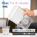 ULeAU ウルオ 浄水器 交換用フィルターカートリッジ 2点セット 浄水ポット ピッチャー 浄水器用 日本製 有害物質23項目除去 有機フッ素化合物 PFAS...