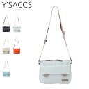 イザック Y’SACCS バッグ ショルダーバッグ 小物入れ ポシェット ダブルタブ レディース 撥水 軽量 斜めがけ ファスナー付き ブラック ライト グレー ベージュ ブラウン ブルー 黒 20-041-01