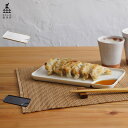 かもしか道具店 しきり皿 食器 魚皿 角皿 電子レンジ 食洗機 対応 仕切り付き 長方形 角皿 四角 日本製 仕切りのプレート