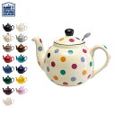 London Pottery ロンドンポタリー ティーポット 紅茶ポット 600ml 2カップ用 シンプル ステンレス製ティーストレーナー フィルター付き 茶こ...