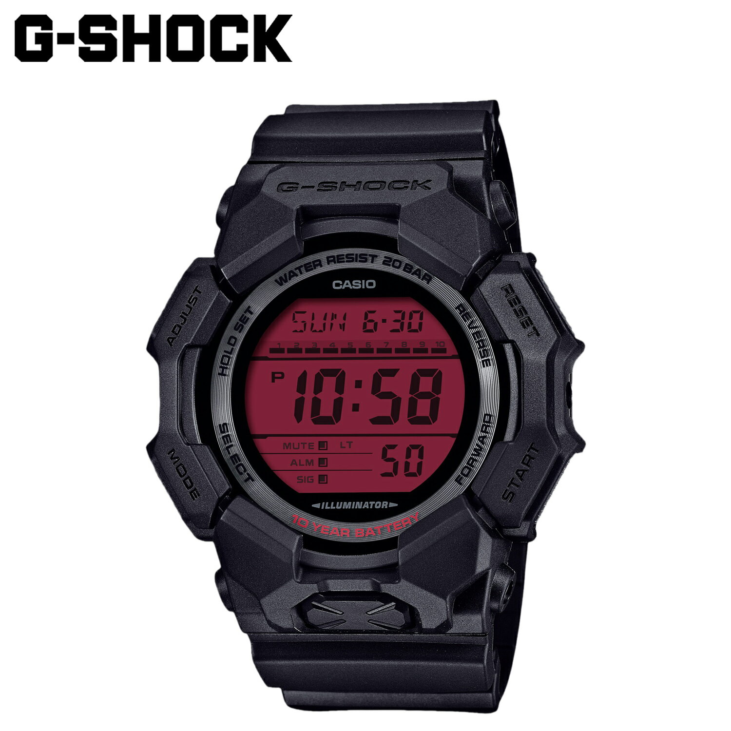カシオ CASIO G-SHOCK 腕時計 GD-010BBR-1JF GD-010 SERIES 防水 ジーショック Gショック G-ショック メンズ レディ...