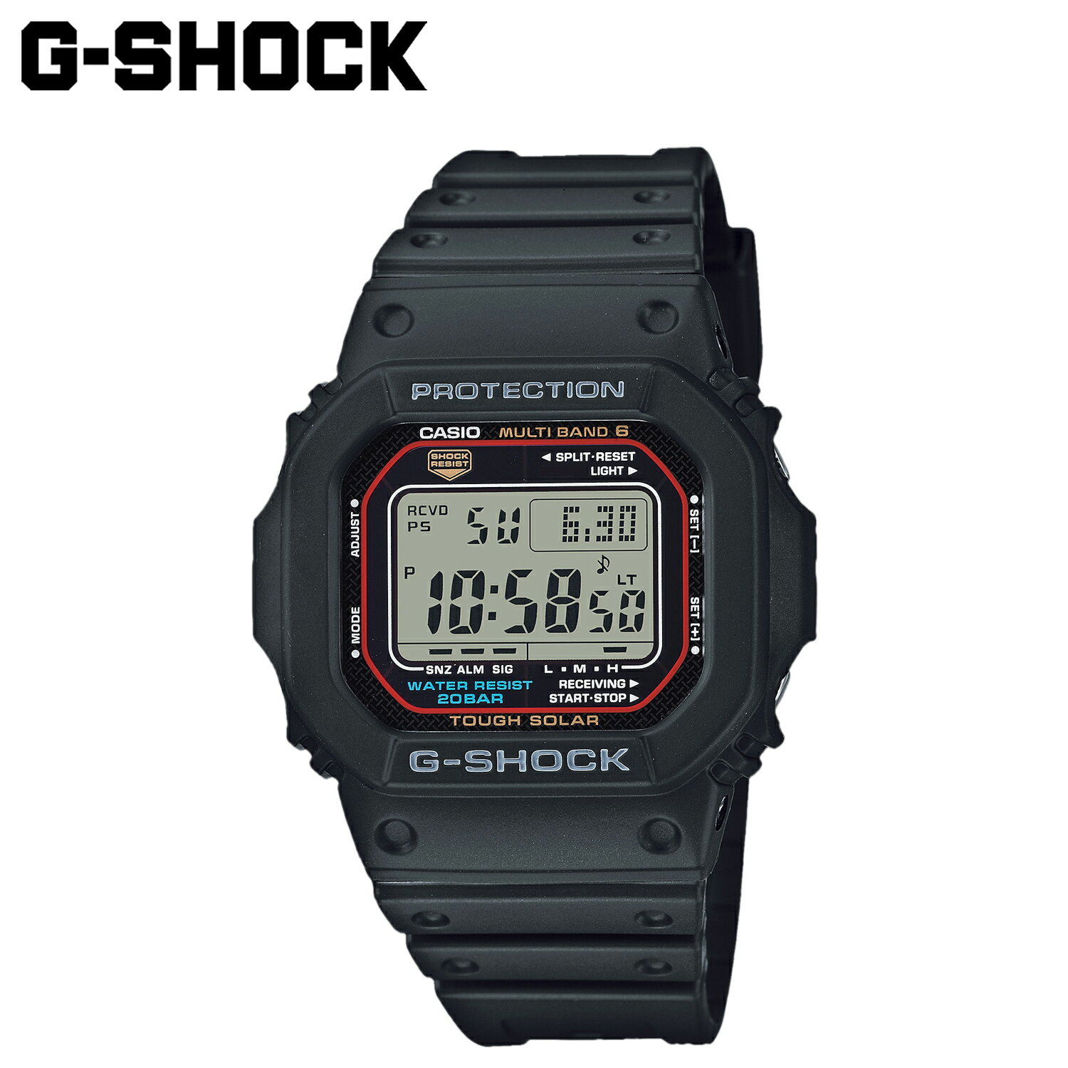 カシオ CASIO G-SHOCK 腕時計 GW-M5610U-1JF 5600 SERIES 防水 ソーラー充電 ジーショック Gショック G-ショック メン...