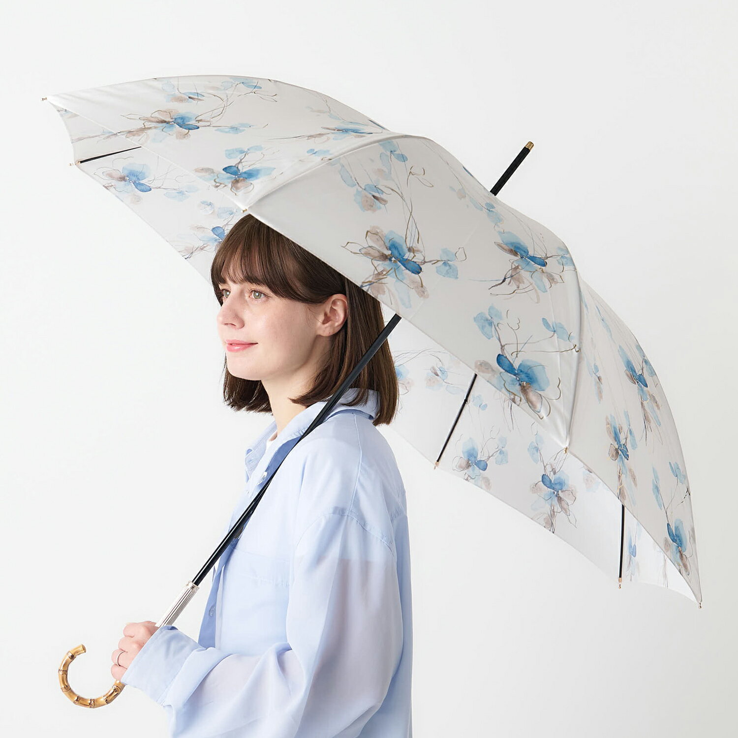ジル スチュアート JILL STUART 長傘 雨傘 レディース 軽量 レッド ブルー イエロ...