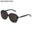 バレンシアガ BALENCIAGA サングラス メンズ レディース UVカット アジアンフィット SUNGLASSES ブラック 黒 BB0184SA-001