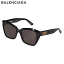 バレンシアガ BALENCIAGA サングラス メンズ レディース UVカット アジアンフィット SUNGLASSES ブラック 黒 BB0273SA-001
