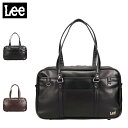 Lee リー スクールバッグ ボストンバッグ メンズ レディース A4 大容量 軽量 撥水 ブラック ダーク ブラウン 黒 320-4882