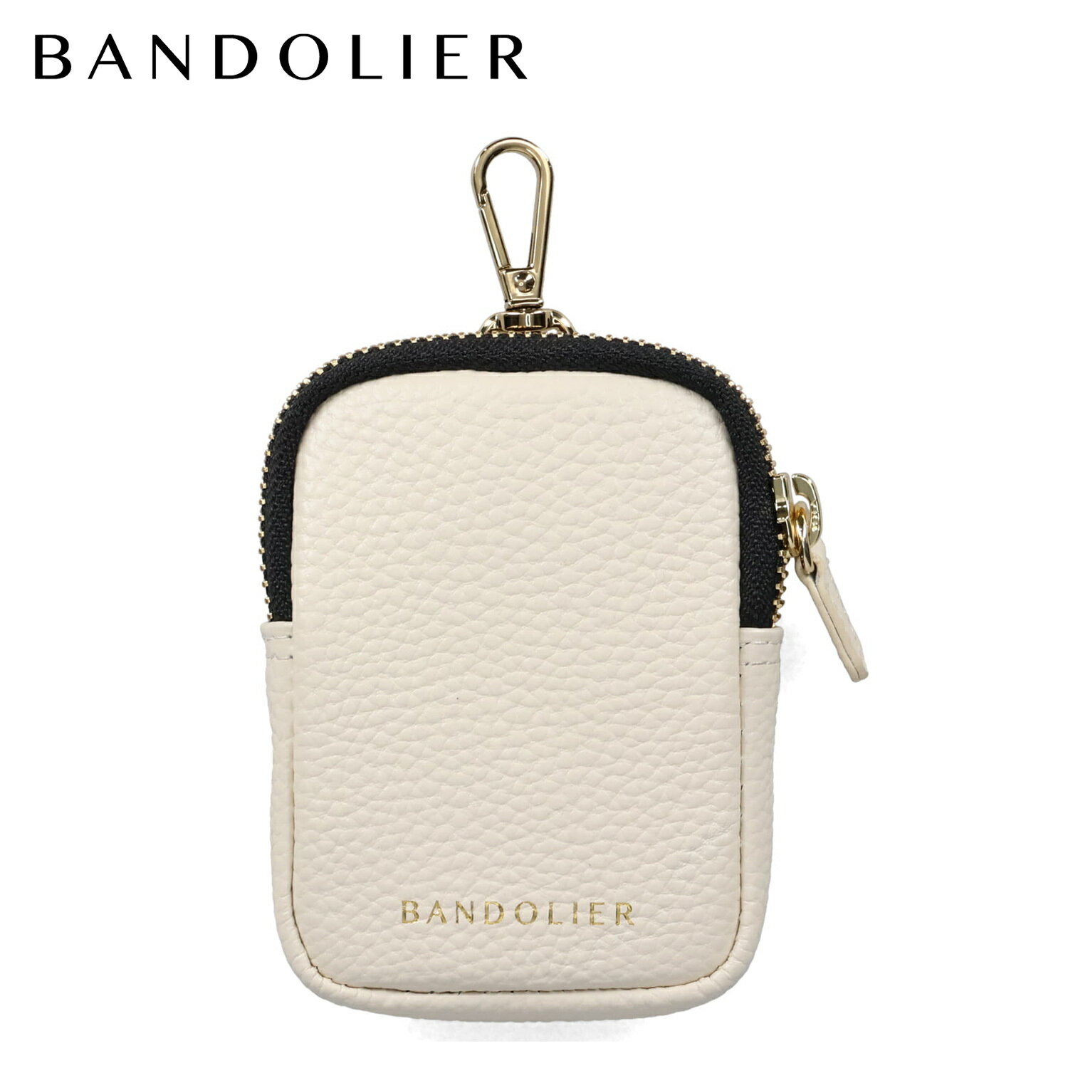 【 最大1000円OFFクーポン 】 BANDOLIER バンドリヤー ポーチ 小物入れ スマホ キージップポーチ アイボリー メンズ レディース NEW KEY ZIP POUCH IVORY アイボリー 38KEY