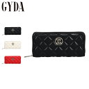 GYDA ジェイダ 財布 長財布 レディース ラウンドファスナー ブラック ホワイト レッド 白 GY-W351