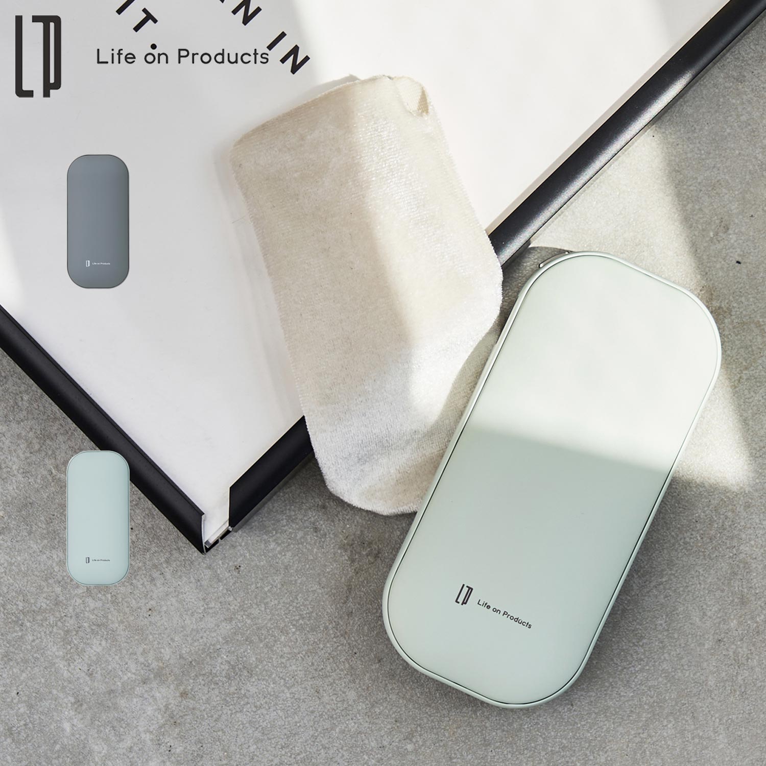 ライフオンプロダクツ Life on Products カイロ 充電式 電気カイロ 最高60℃ 温度調節 携帯 モバイルバッテリー機能付き 使い捨てない 速暖 コンパクト 使い捨てないマグマカイロ カバー&モバイルバッテリー機能付 LCAEA009 [予約 10月下旬 入荷予定]