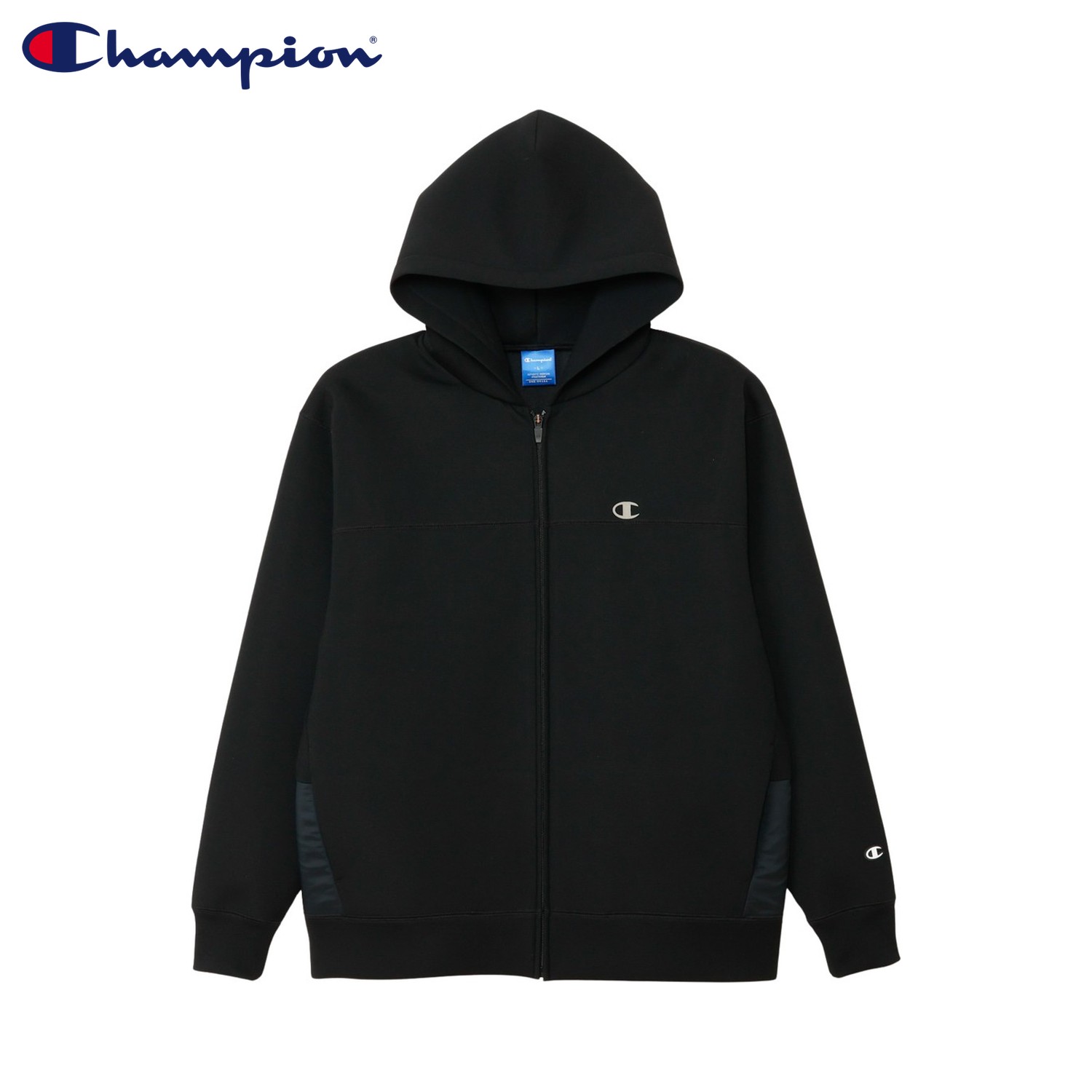 チャンピオン 3LS ジップフーデッドスウェットシャツ パンツ 上下