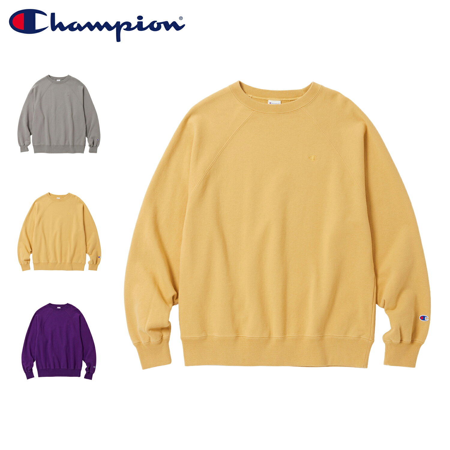 楽天市場】champion ラグラン スウェットの通販