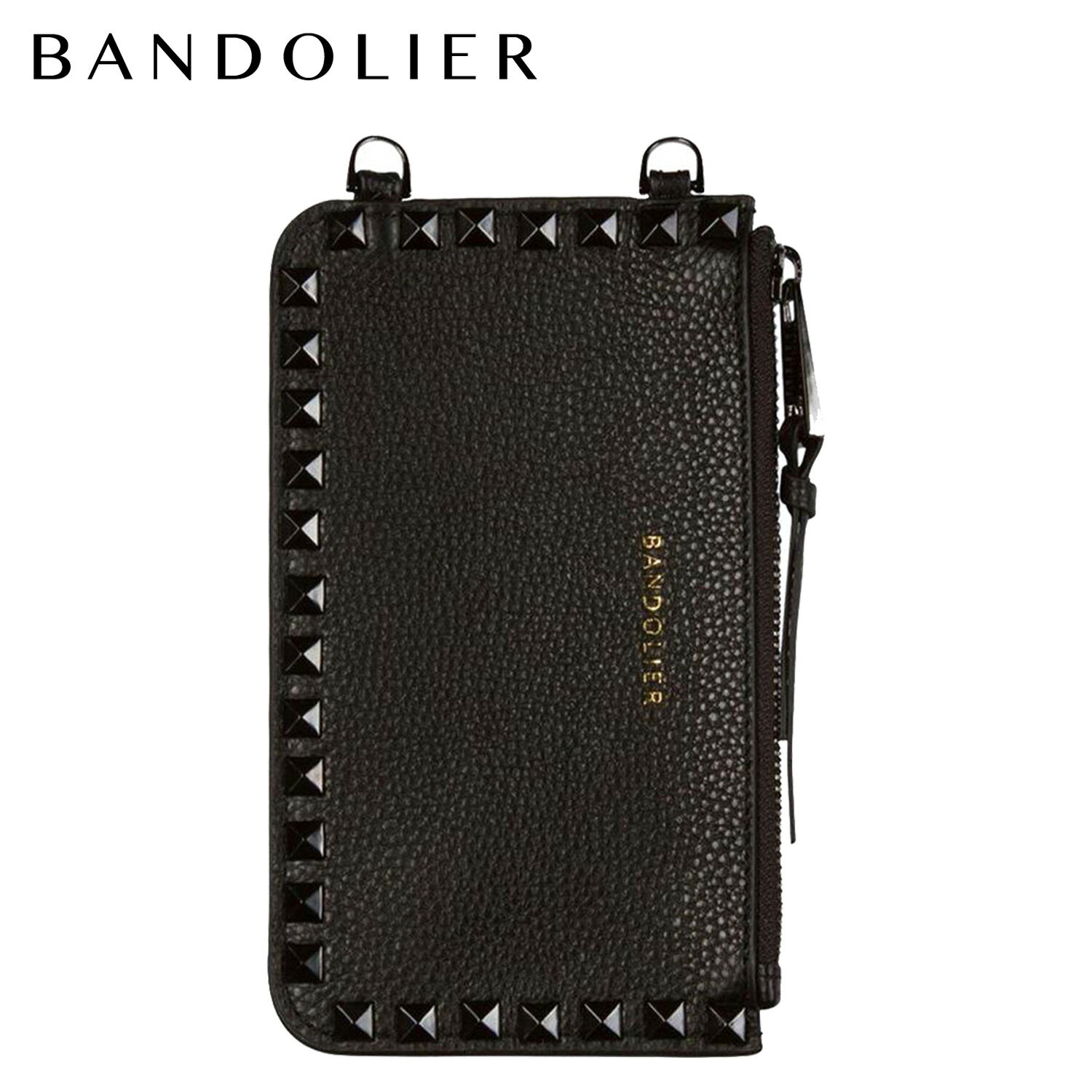 BANDOLIER バンドリヤー ポーチ スマホケース スマホショルダー 携帯 レザー SARAH POUCH FALL17 メンズ レディース ブラック