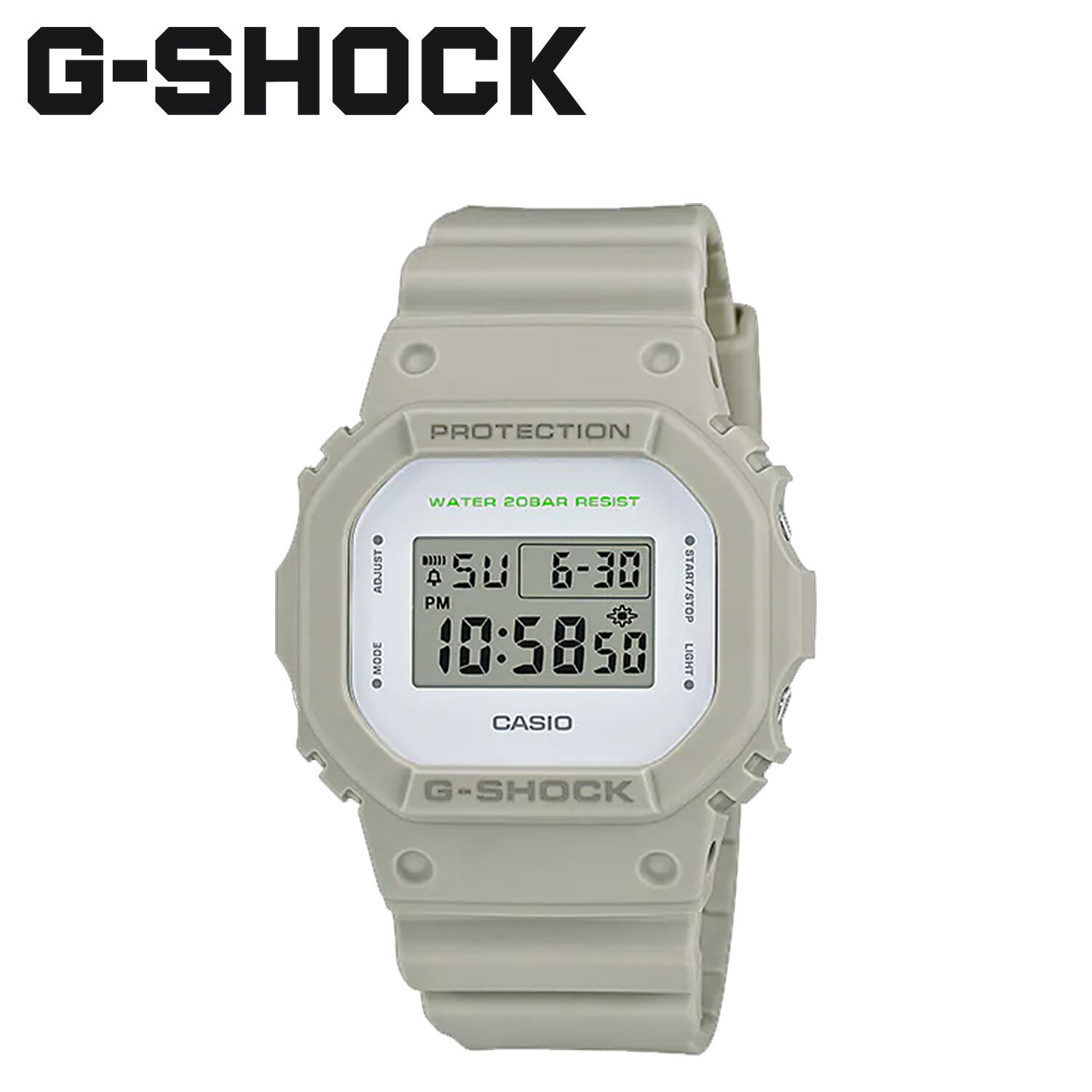  CASIO G-SHOCK ӻ DW-5600M-8JF DW-5600M SERIES ɿ å Gå G-å  ǥ