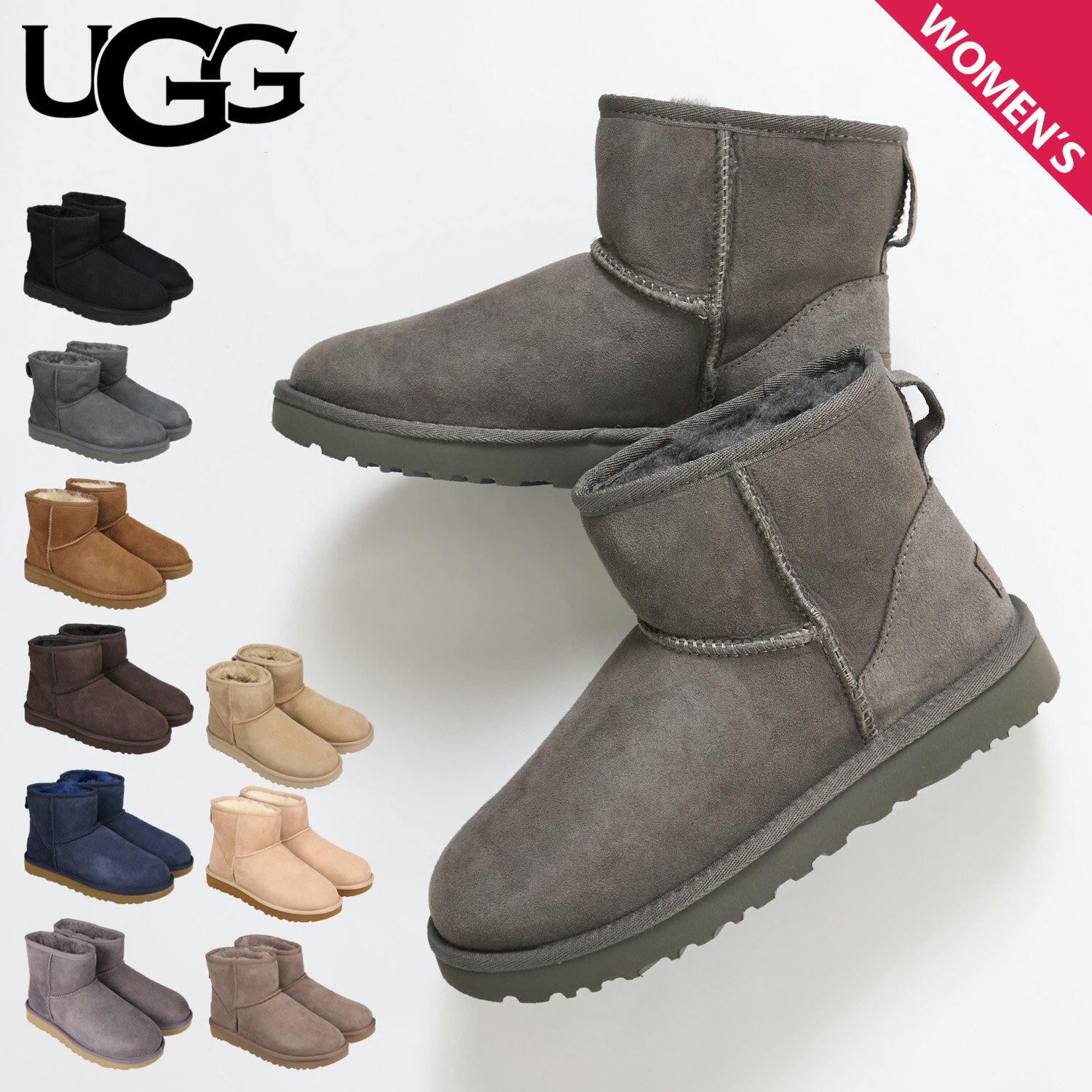 【クーポンで最大1000円OFF！5/16 10:59まで】 UGG アグ ムートンブーツ クラシック ミニ 2 WOMENS CLASSIC MINI II …