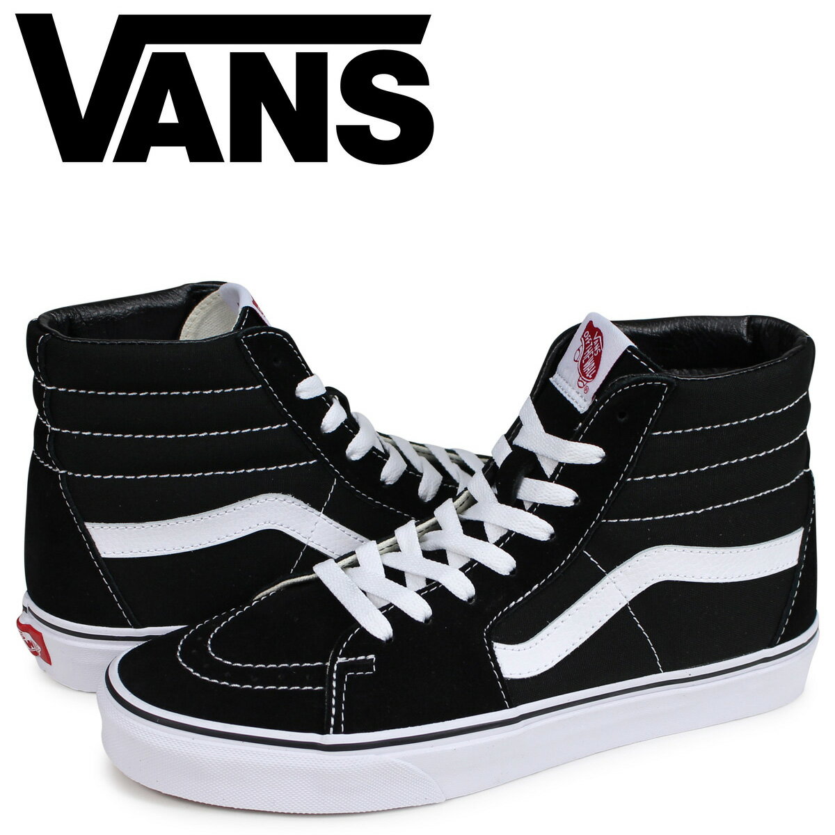 VANS ヴァンズ SK8-HI スニーカー メンズ レディース バンズ スケートハイ ブラック 黒 VN000D5IB8C