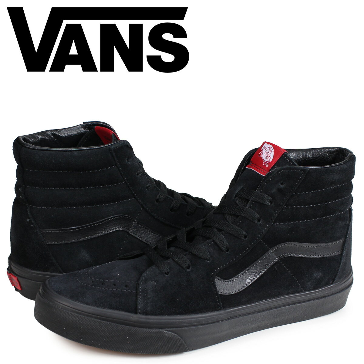 【クーポンで最大1000円OFF！5/16 10:59まで】 VANS ヴァンズ SK8-HI スニーカー メンズ レディース バンズ スケートハイ ブラック 黒 VN000D5IBKA