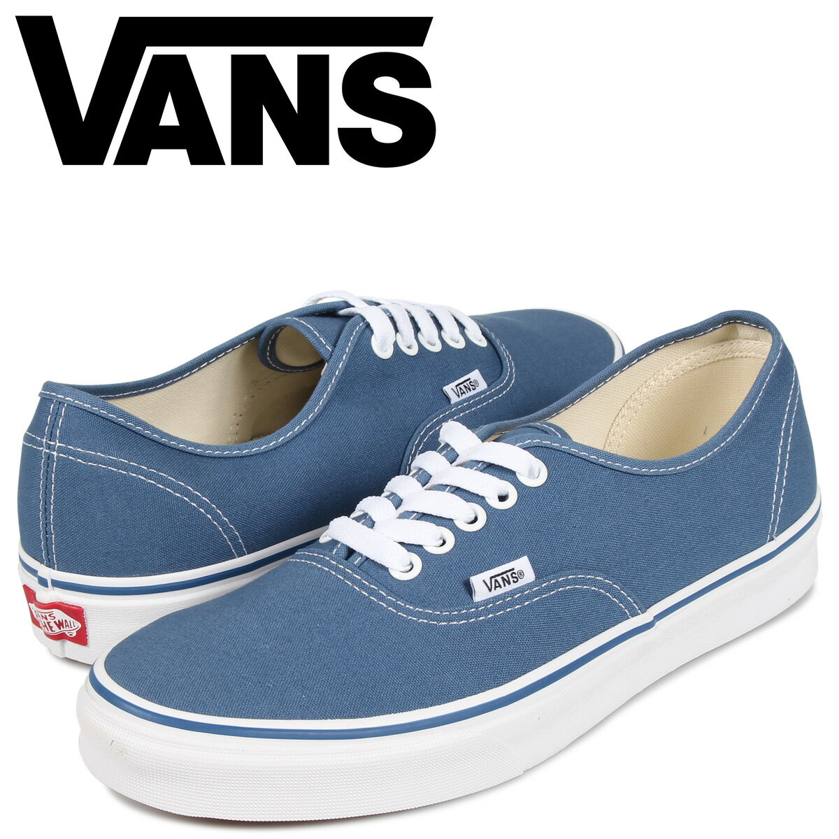 VANS ヴァンズ オーセンティック スニーカー メンズ バンズ AUTHENTIC ネイビー VN000EE3NVY