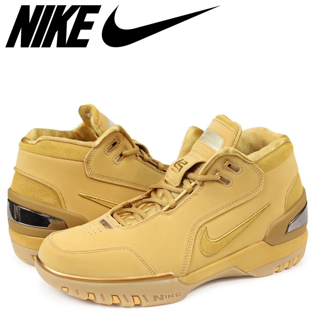 NIKE ZOOM GENERATION ASG QS ナイキ ズーム ジェネレーション スニーカー メンズ ゴールド AQ0110-700 【zzi】 【返品不可】