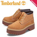 【最大1000円OFFクーポン発行中 10/27 11:59まで!】 ティンバーランド Timberland ブーツ チャッカブーツ プレミアム ウォータープルーフ プラットフォーム レディース 厚底 防水 PREMIUM WP PLATFORM CHUKKA ウィート A5RF9