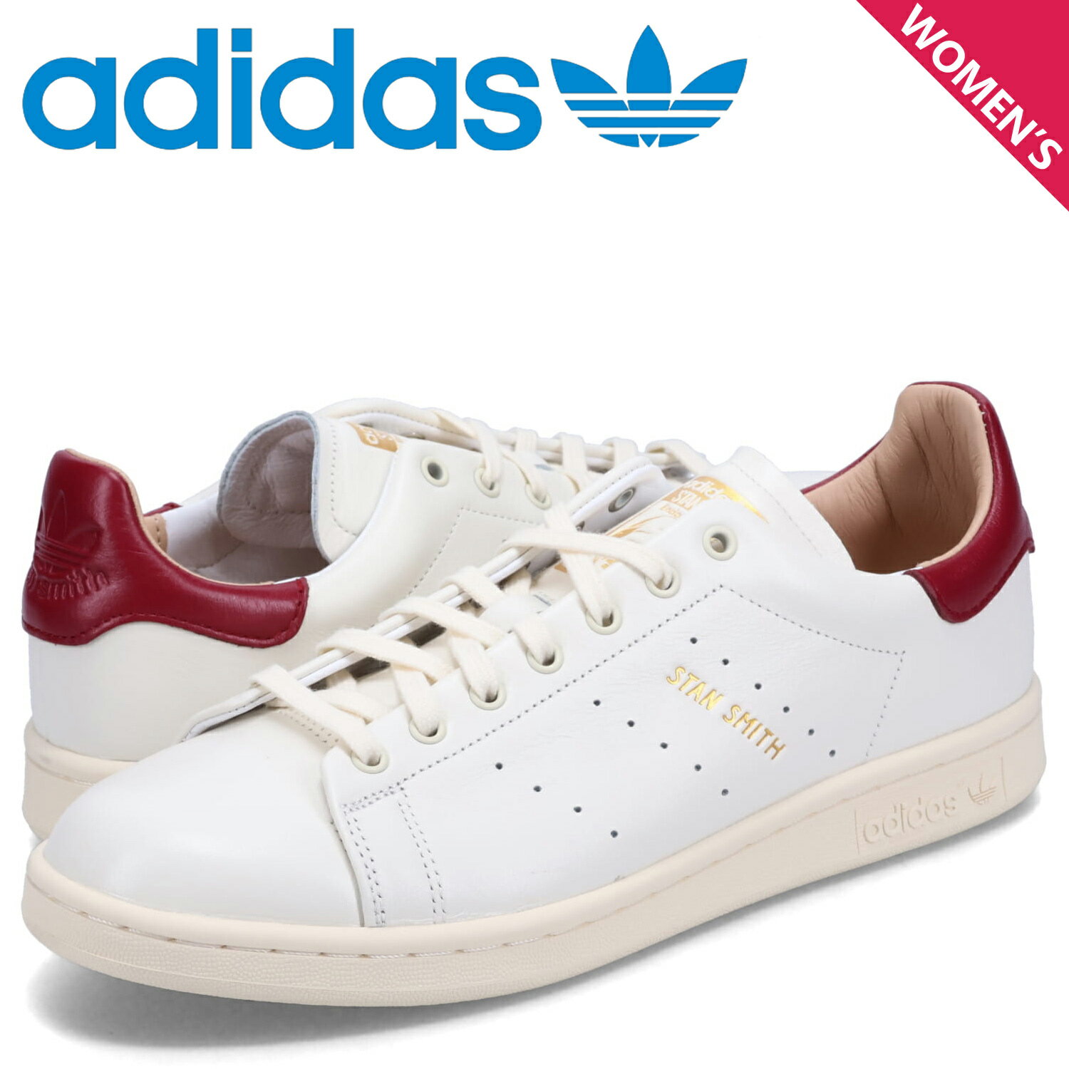 【訳あり】 【BOX破損】 アディダス オリジナルス adidas Originals スタンスミス スニーカー レディース STAN SMITH LUX ホワイト 白 HQ6786 【返品不可】