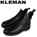 【訳あり】 【BOX破損】 KLEMAN クレマン 靴 ブーツ サイドゴアブーツ チェルシー メンズ TONNANT ブラック 黒 【返品不可】