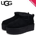 【訳あり】 【BOX破損】 UGG アグ クラシック ウルトラ ミニ プラットフォーム ムートンブーツ レディース 厚底 CLAS…