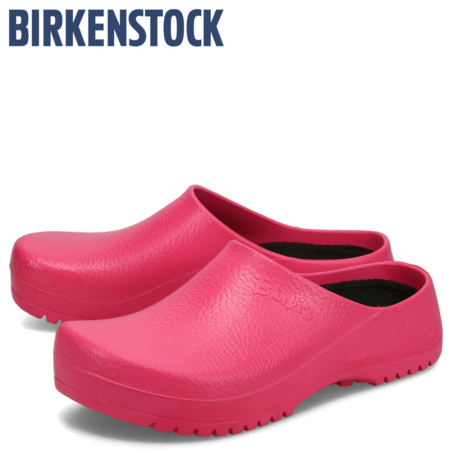 【訳あり】 ビルケンシュトック BIRKENSTOCK サンダル クロッグサンダル スーパー ビルキー メンズ 普通幅 SUPER-BIRKI ピンク 【返品不可】