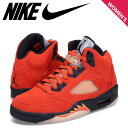 【訳あり】 【BOX破損】 NIKE WMNS AIR JORDAN 5 RETRO ナイキ エアジョーダン5 レトロ スニーカー レディース レッド DD93...