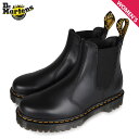 【訳あり】 ドクターマーチン Dr.Martens ベックス チェルシー ブーツ サイドゴア レディース 2976 BEX SMOOTH CHELSEA BOOT ブラック 黒 26205001 【返品不可】