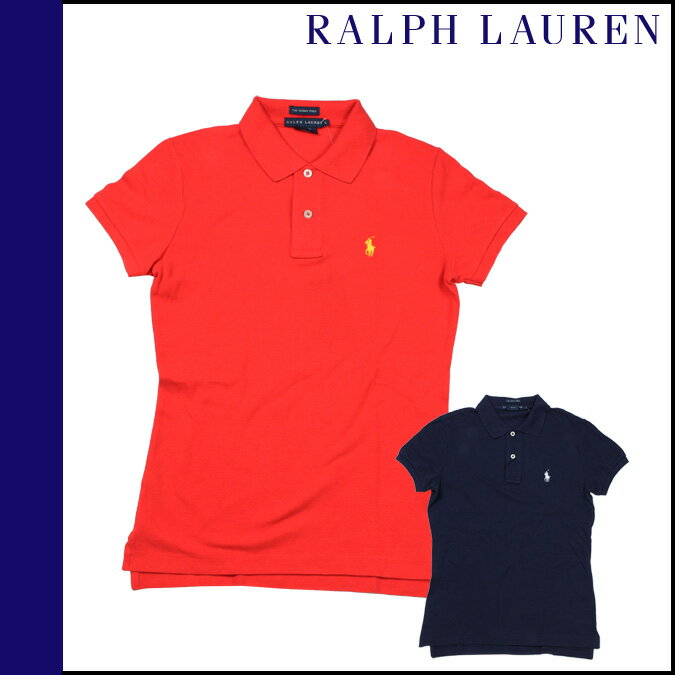 ★期間限定☆ポイント10倍★送料無料★ポロ ラルフローレン polo rrl rugbyラルフローレン/RALPH LAUREN 半袖ポロシャツ [ポニーロゴデザイン] 2カラー コットン/レディース [あす楽/正規]【☆P】