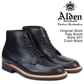 ALDEN オールデン インディー ブーツ メンズ ORIGINAL WORK INDY BOOTS Dワイズ 401