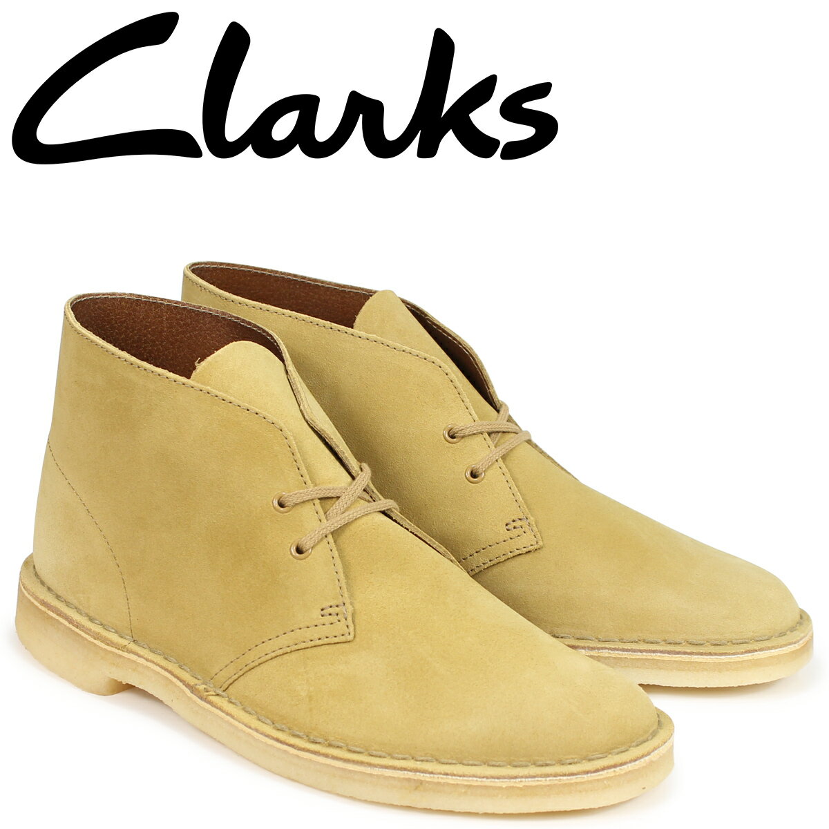 クラークス Clarks デザートブーツ メンズ DESERT BOOT 26138233 ライトブラウン