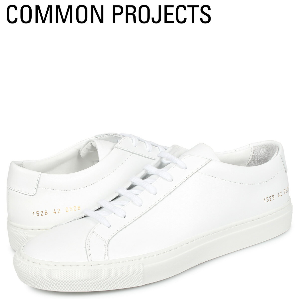 コモンプロジェクト Common Projects アキレス ロー スニーカー メンズ ACHILLES LOW ホワイト 白 1528-0506