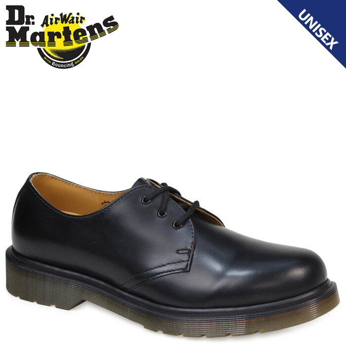 ドクターマーチン Dr.Martens 3ホール 1461 PW メンズ レディース オックスフォード シューズ 3EYELET SHOE R11839002 ブラック