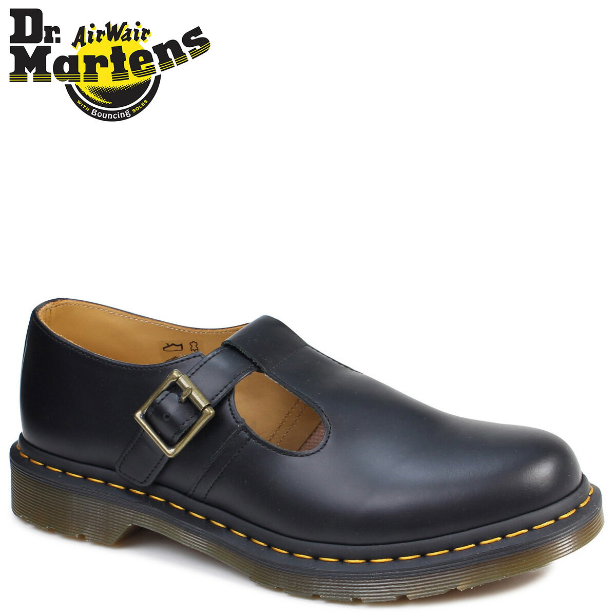 ドクターマーチン Dr.Martens シューズ メンズ レディース ストラップ POLLEY T-BAR SHOE R14852001