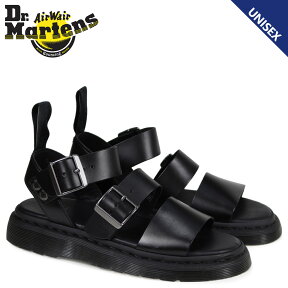 【クーポンで最大1000円OFF！5/1 10:59まで】 ドクターマーチン Dr.Martens サンダル グリフォン メンズ レディース GRYPHON STRAP SANDAL ブラック 黒 R15695001