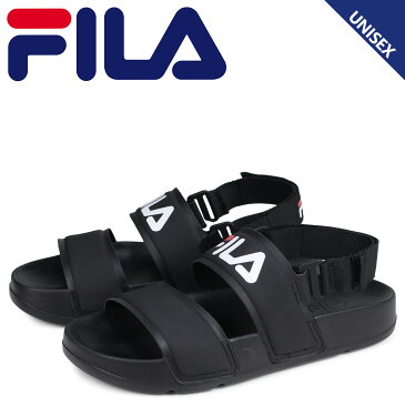 【最大1000円OFFクーポン】 FILA フィラ ドリフター サンダル スポーツサンダル メンズ レディース DRIFTER SD ブラック 黒 FS1SIB2000X-BBK