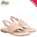 【クーポンで最大1000円OFF！5/1 10:59まで】 G.H.BASS ジーエイチバス サンダル レディース トング アンクルストラップ MADDIE THONG SANDAL 71-20331 ピンク