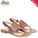 【クーポンで最大1000円OFF！5/1 10:59まで】 G.H.BASS ジーエイチバス サンダル レディース トング アンクルストラップ MADDIE THONG SANDAL 71-20338 ブラウン