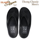 【クーポンで最大1000円OFF！5/1 10:59まで】 アイランドスリッパ ISLAND SLIPPER サンダル トングサンダル クラシック メンズ レザー THONG CLASSIC ブラック PB202 その1